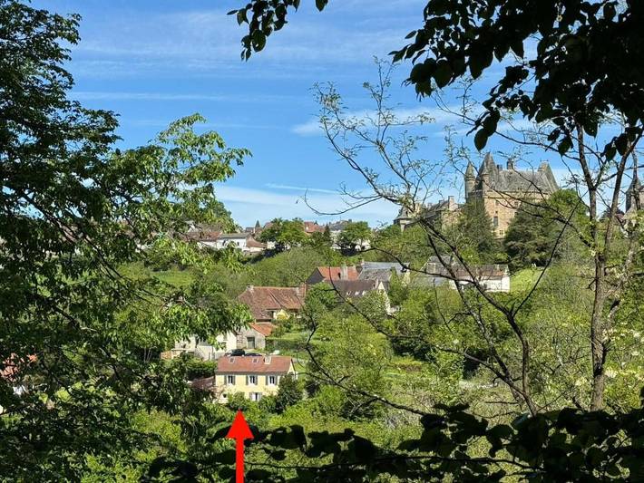 Maison de vacances pour 4 personnes, avec jardin ainsi que vue et terrasse