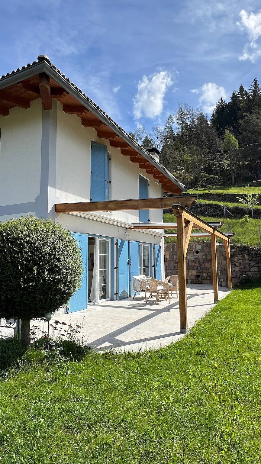 Anikas Zuhause mit privatem Garten in Dorà, Valfloriana