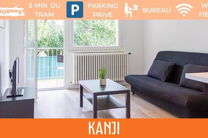 Appartement de vacances pour 3 personnes, avec Balcon à Ambilly