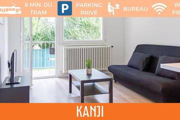 Gîte pour 3 personnes, avec balcon à Ambilly