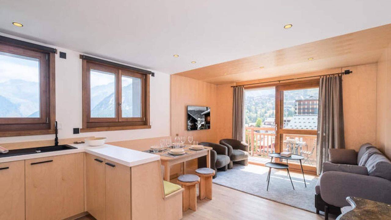 Entire holiday apartment, Ferienwohnung für 4 Personen (50 m²) in St Bon Tarentaise in Saint-Bon-Tarentaise, Les Trois Vallées