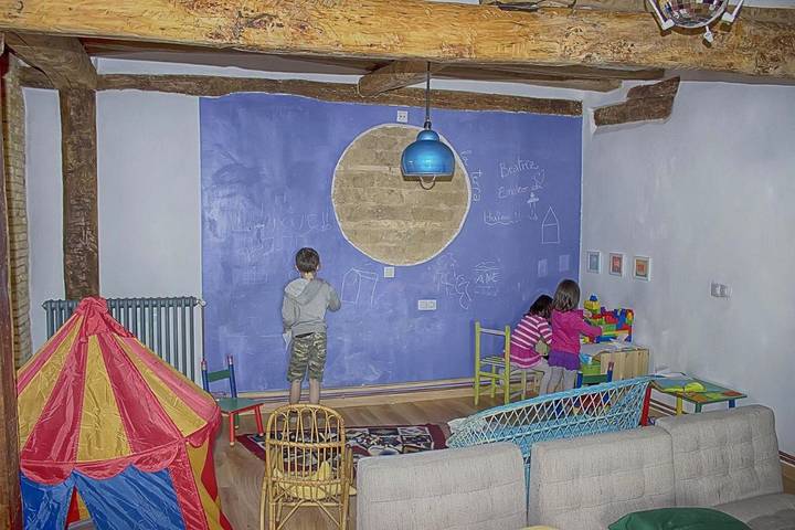 Casa rural para 17 personas, Familias con niños en Navarra