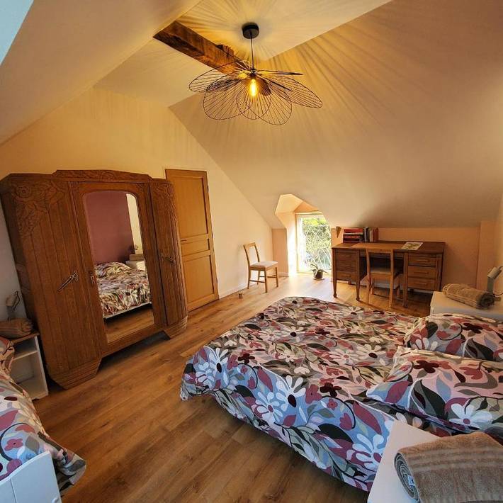 Maison d’hôte pour 3 personnes, avec vue et jardin à Saint-Pierre-de-Plesguen - 2