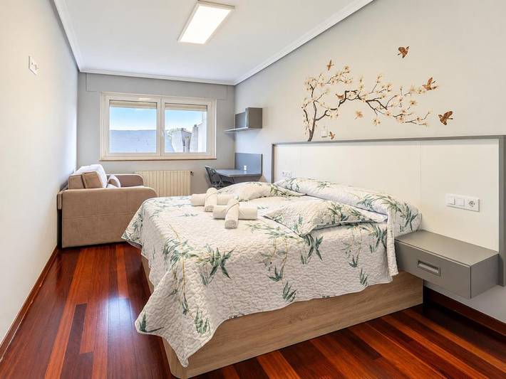 Casa rural para 8 personas, con Balcón además de Terraza y Vistas en Sarria