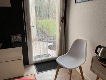 Chambre d’hôte pour 2 personnes, avec jardin et vue à Crach