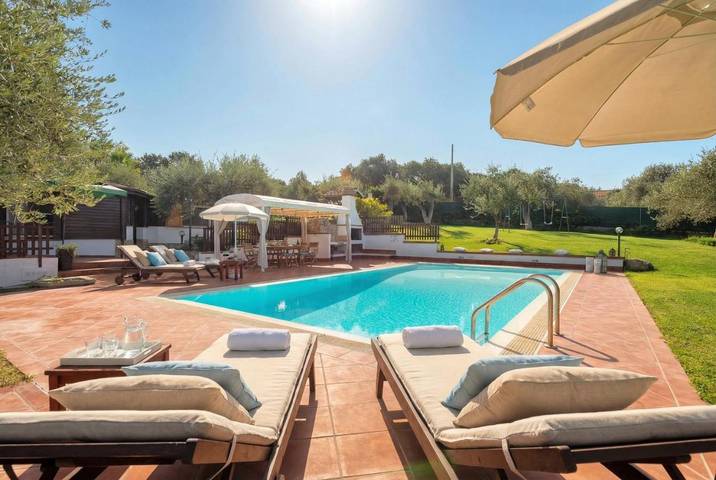 Villa pour 6 personnes, avec piscine ainsi que vue et jardin à Alghero - 2