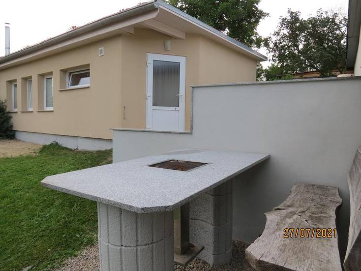 Ferienhaus für 4 Personen, mit Terrasse und Ausblick in Rudolstadt