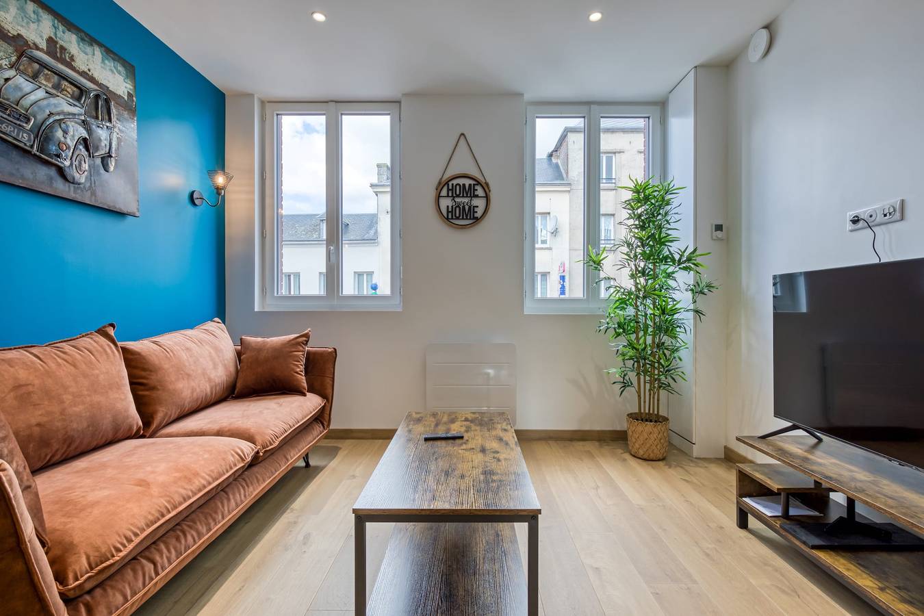 Appartement entier, L'apparté, un F2 cosy et moderne refait à neuf in Bourg-Achard, Région de Bernay