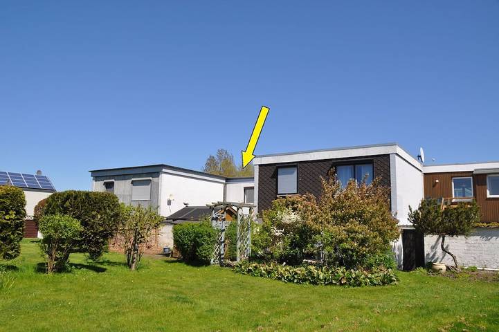 Ferienhaus für 4 Personen, mit Terrasse und Garten