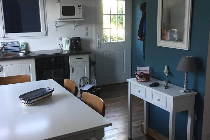 Maison de vacances pour 6 personnes, avec jacuzzi ainsi que terrasse et jardin à Ploemeur