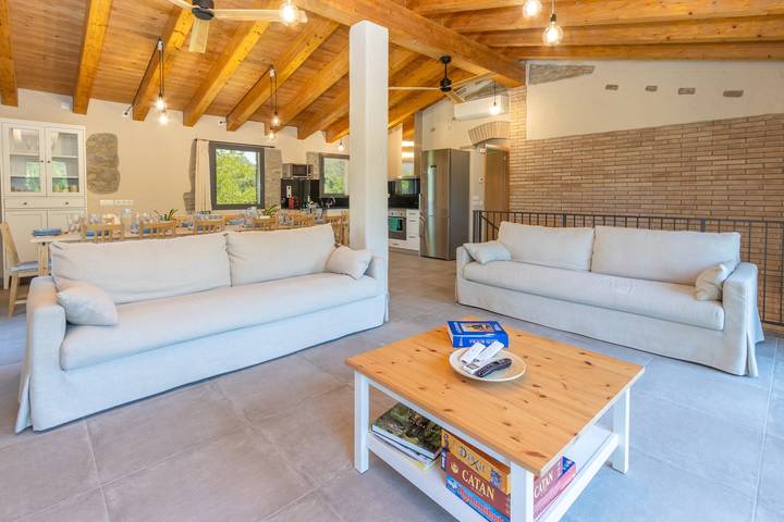 Casa rural para 14 personas, con jardín, Familias con niños en Provincia de Gerona - 4
