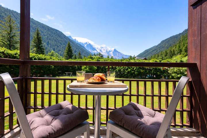 Gîte pour 2 personnes, avec balcon et piscine dans Argentière - 3