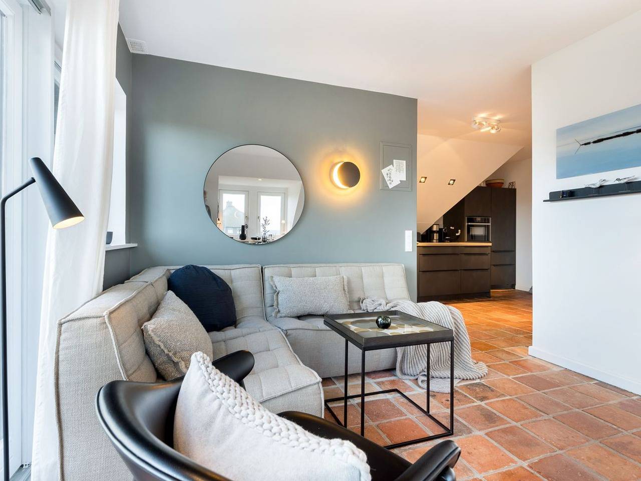 Ganze Ferienwohnung, Dünenhöppler - 2-Raum Appartement im Og/Dg, ca. 59m² Nutzfläche, Nichtraucher, keine Haustiere in Wenningstedt, Sylt