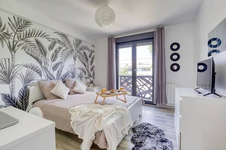 Apartamento de vacaciones para 4 personas, con jardín y vistas - 1