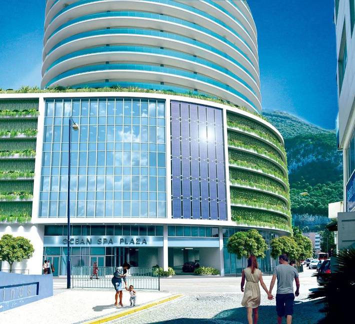 Gîte pour 2 personnes, avec jacuzzi et piscine ainsi que sauna et balcon à Gibraltar - 3