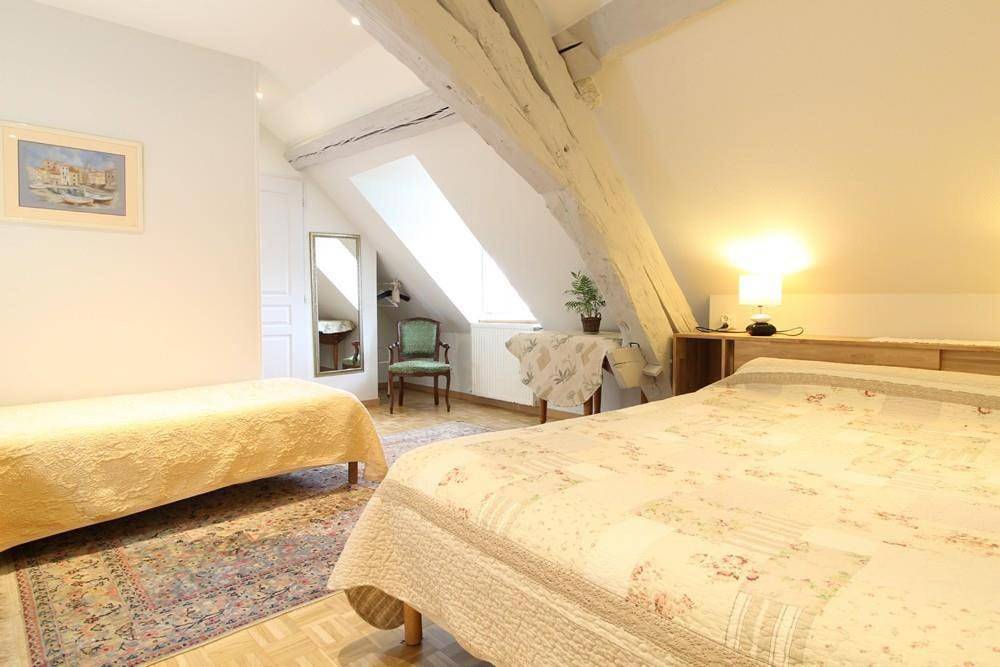 Double Room with Terrace in Puligny-Montrachet, Région de Beaune