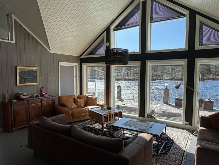 Ferienhaus für 6 Personen, mit Garten und Ausblick sowie Sauna - 1
