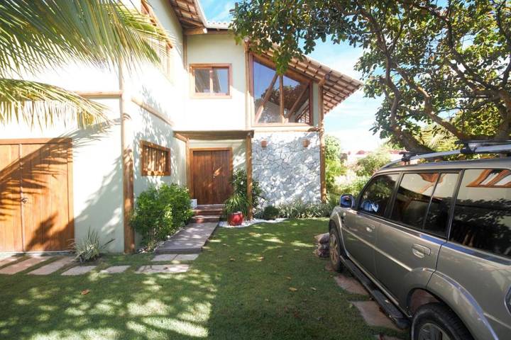 Casas e apartamentos de temporada para 6 pessoas, com vista e jardim em Maraú