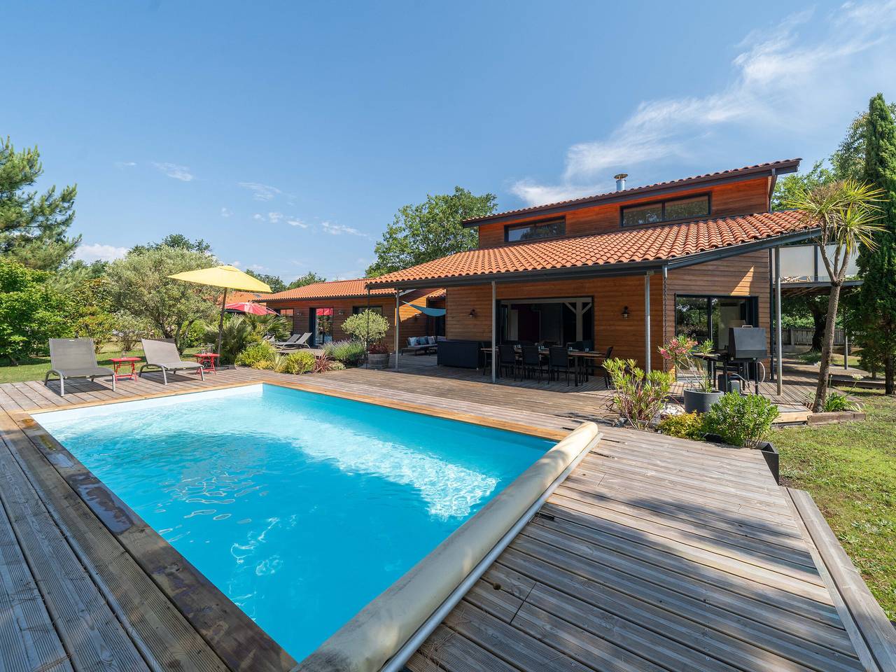 Villa pour 10 Personnes dans Biscarrosse, Côte d’Argent