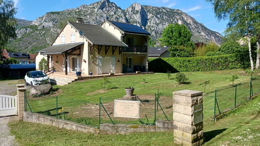 Chambre d’hôte pour 2 personnes, avec jardin