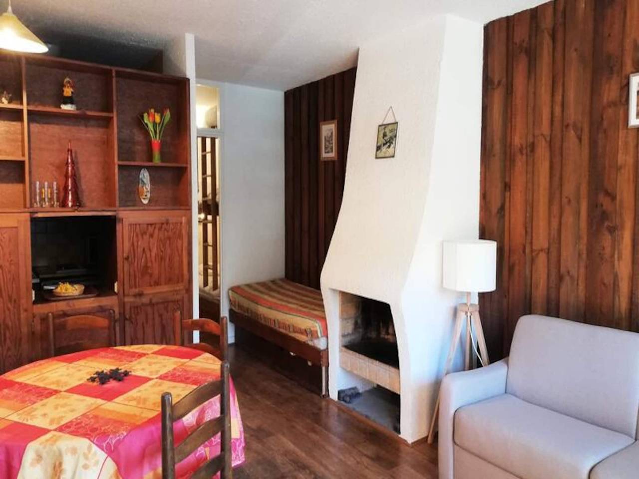 Appartement entier, Studio pour 5 Personnes in Pra-Loup (station de ski), Pra-Loup
