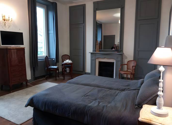 Chambre d’hôte pour 2 personnes, avec jardin et jacuzzi