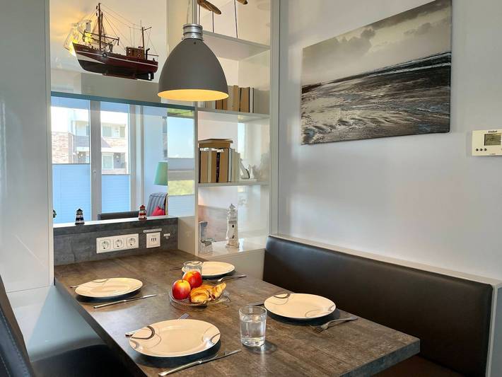 Ferienwohnung für 4 Personen, mit Balkon in Dorum - 3