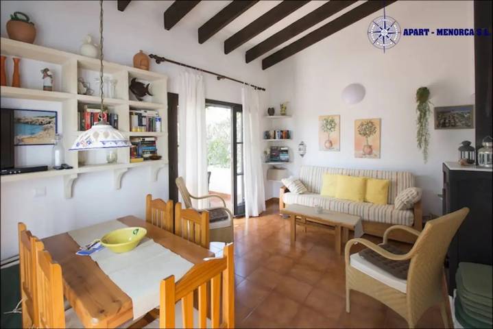 Appartement de vacances pour 3 personnes, avec jardin à Minorque