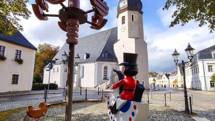 Ferienwohnung für 3 Personen, mit Terrasse in Olbernhau