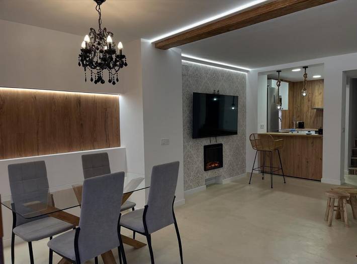 Casa rural para 8 personas, con vistas y balcón en Finestrat