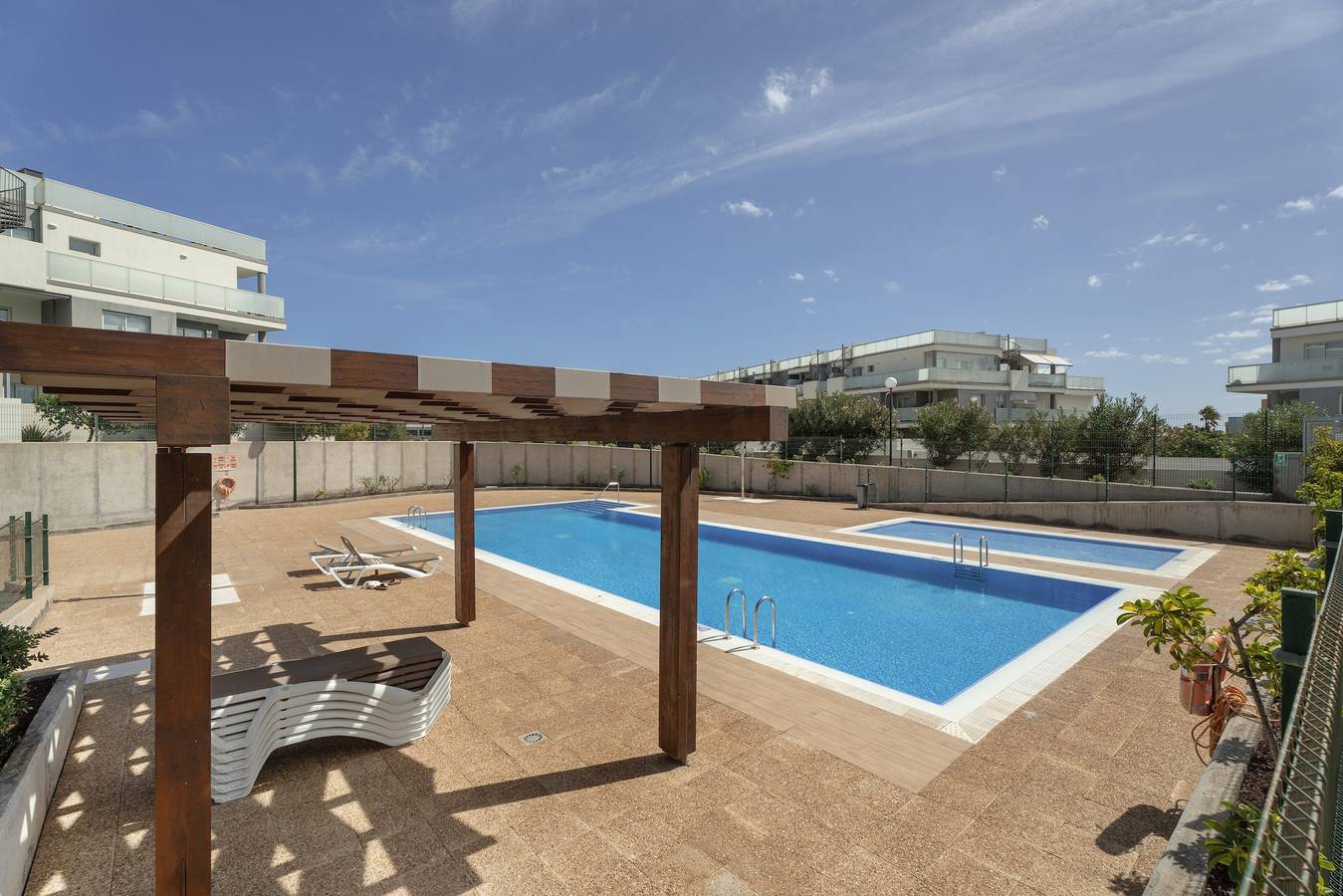 Ganze Wohnung, Ferienwohnung 'La Tejita Beach' mit privatem Pool, privater Terrasse und Wlan in La Tejita, Granadilla de Abona
