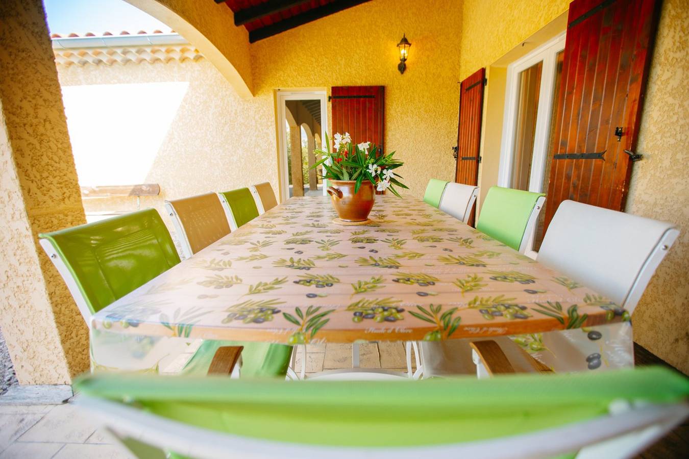 Villa L'Olivier avec Piscine Privée et Spa in Joyeuse, Ardèche