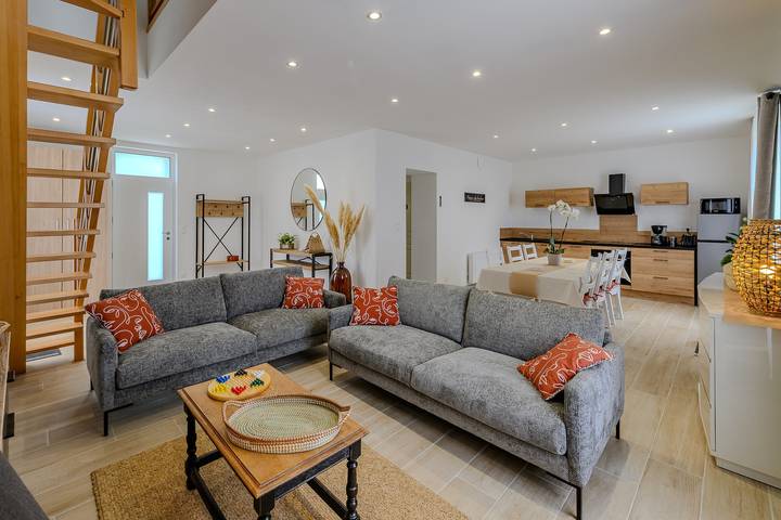 Maison de vacances pour 5 personnes, avec Terrasse et Jardin