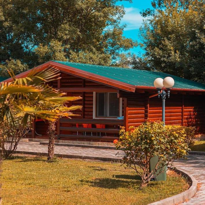 Chalet für 4 Personen, mit Balkon und Terrasse sowie Garten und Ausblick in Albanien - 3