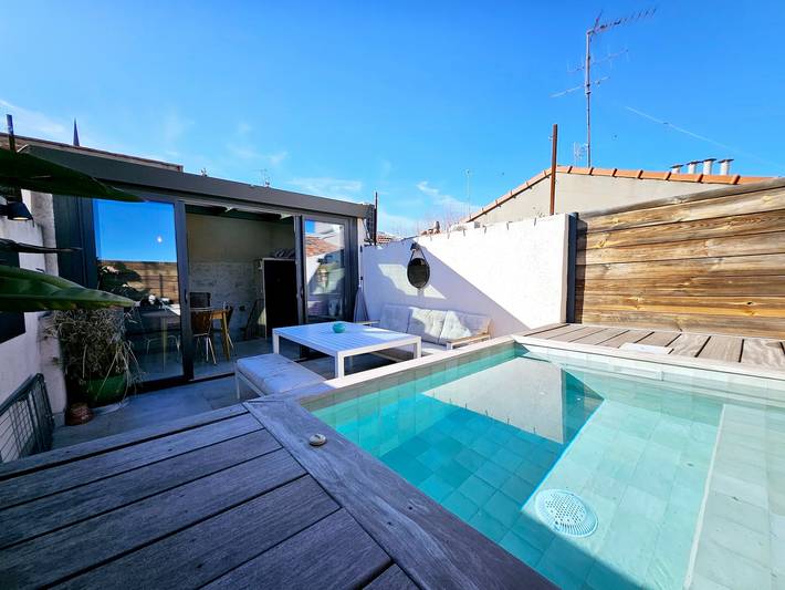 Maison de vacances pour 6 personnes, avec terrasse à Antibes