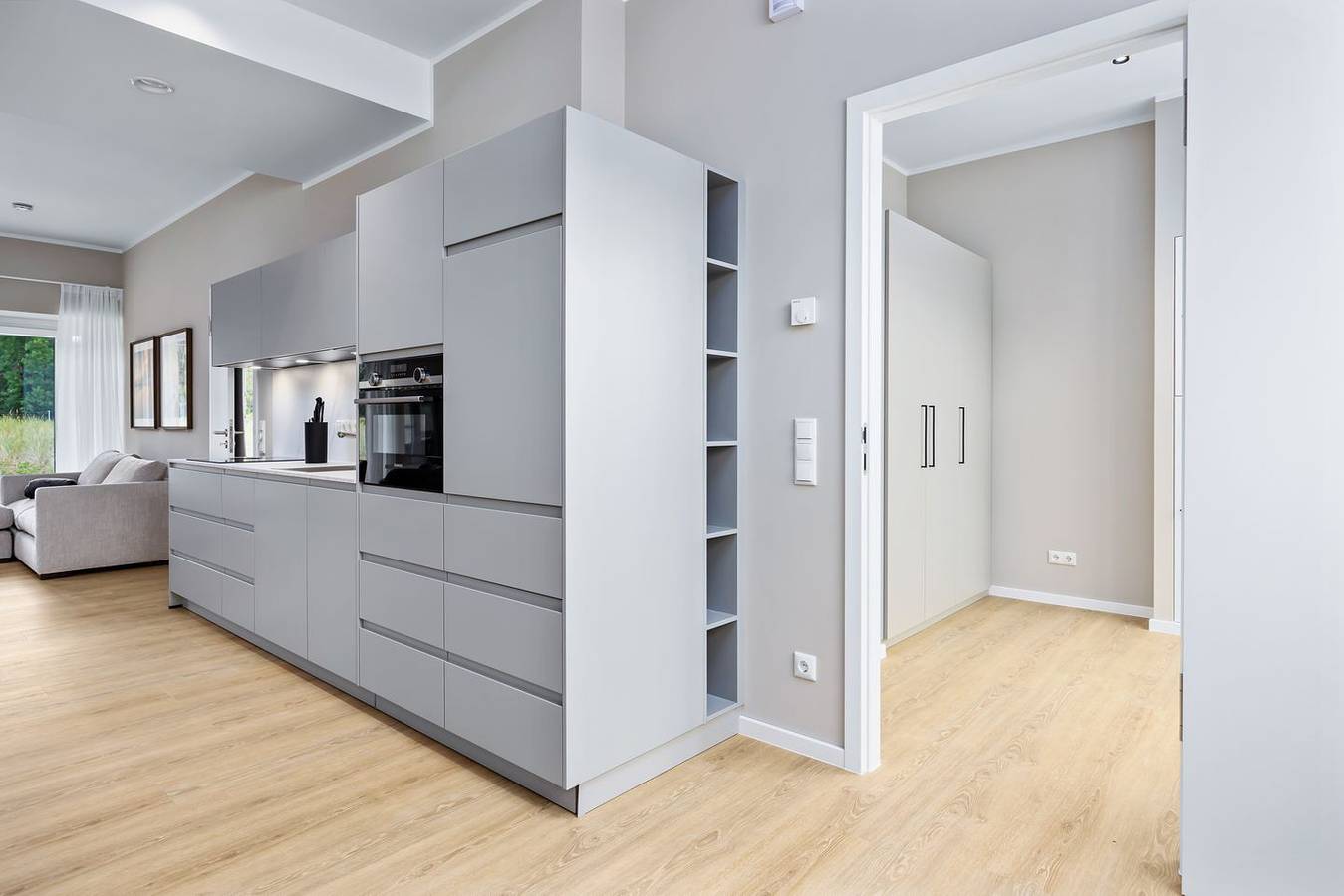 Ganze Wohnung, Großzügiges, modernes Ferienapartment an der Ostsee mit Terrasse und zwei Bädern in Prora, Bergen auf Rügen und Umgebung