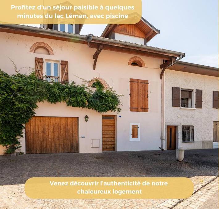 Maison de vacances pour 5 personnes, avec piscine et jardin - 1