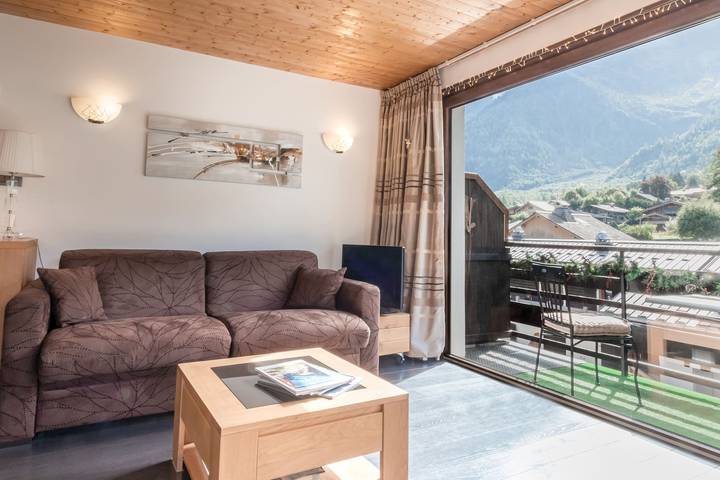 Gîte pour 4 personnes, avec balcon à Les Houches - 2