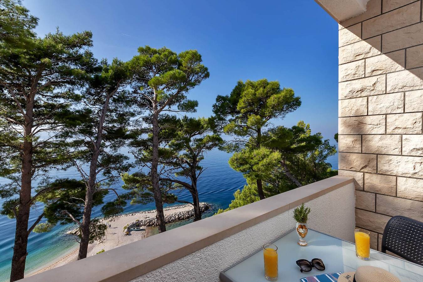 Ganzes Studio, Apartments Anka in Brela, Makarska Riviera