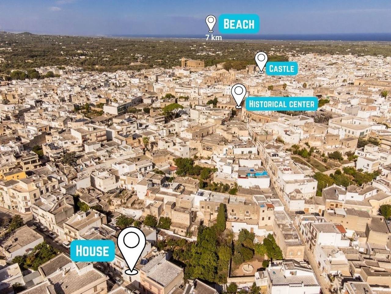 Ganze Ferienwohnung, Casa Lea. in Carovigno, Salento