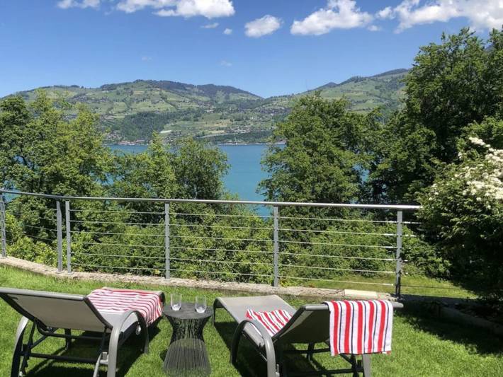 Ferienwohnung für 4 Personen, mit Terrasse und Garten