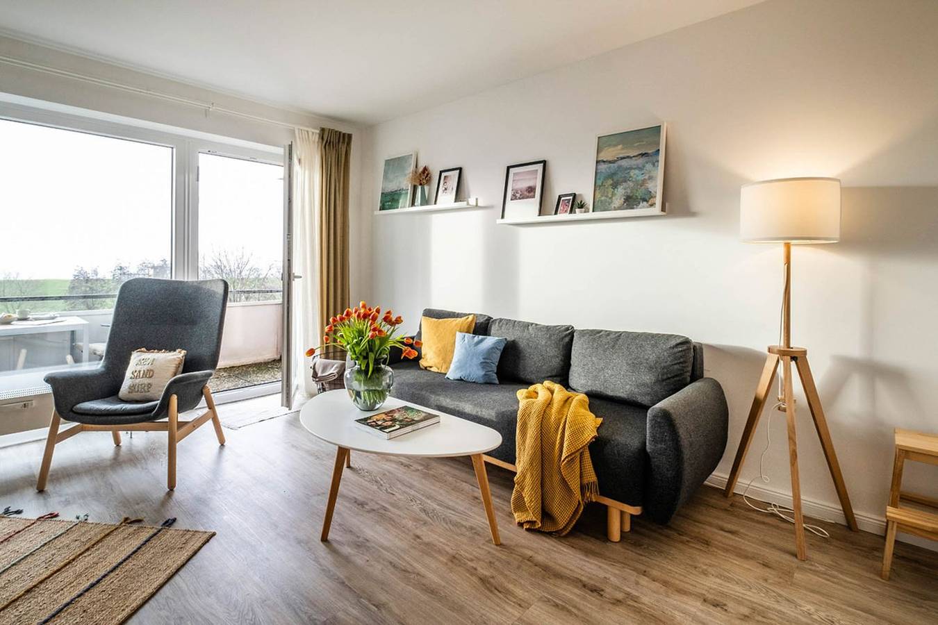 Ganze Wohnung, Direkter Meerblick! Ferienwohnung für 2 Personen im Haus Nordseeblick in Büsum, Dithmarschen