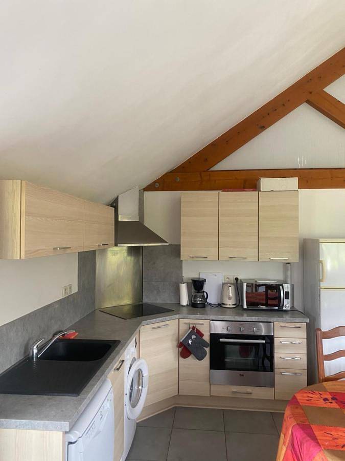 Gîte pour 6 personnes, avec jardin ainsi que vue sur le lac et vue, animaux acceptés à Crots - 4