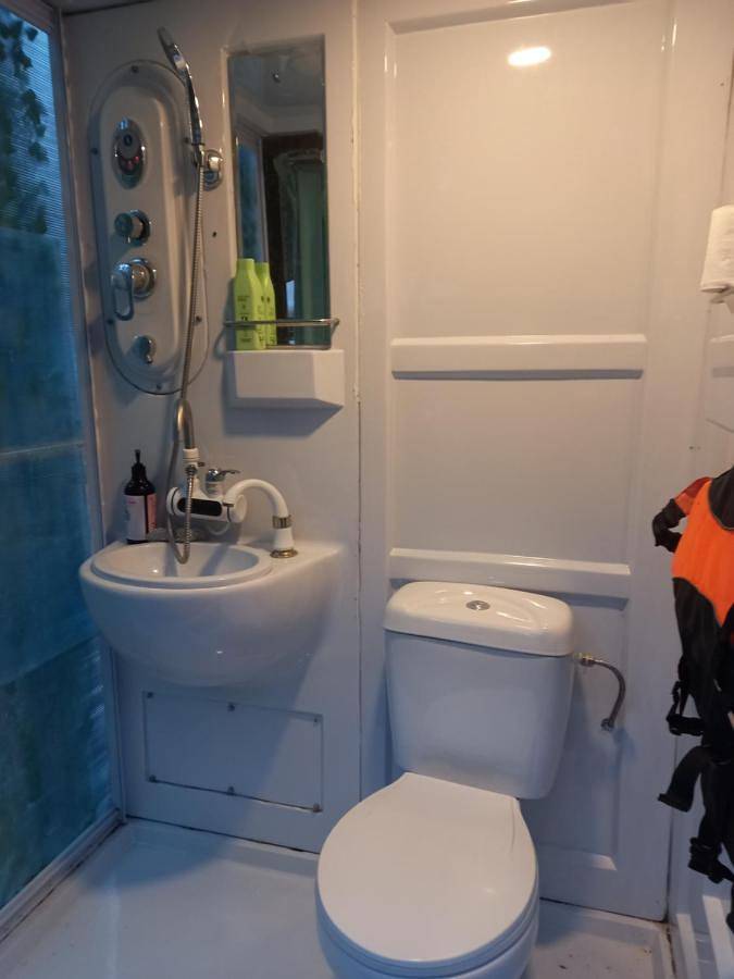 Camping für 2 Personen, mit Terrasse und Garten sowie Sauna und Ausblick in Pommern - 4