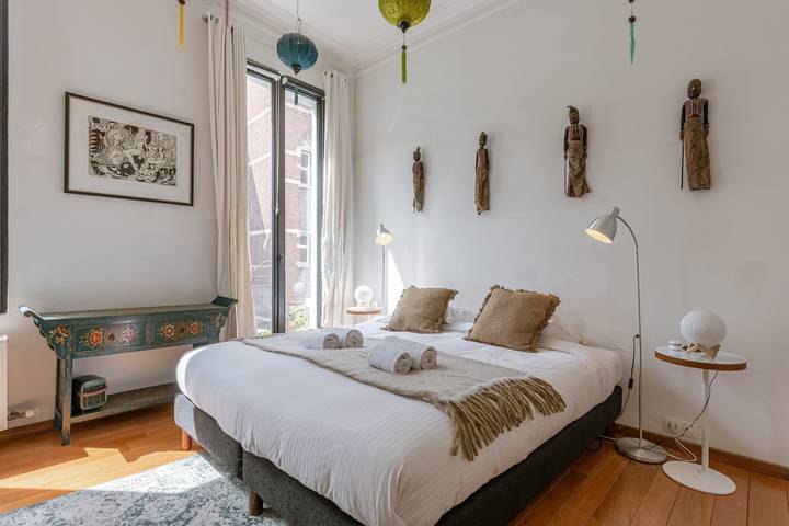 Location de vacances pour 4 personnes, avec balcon/terrasse et terrasse, adapté aux familles à Anvers - 3