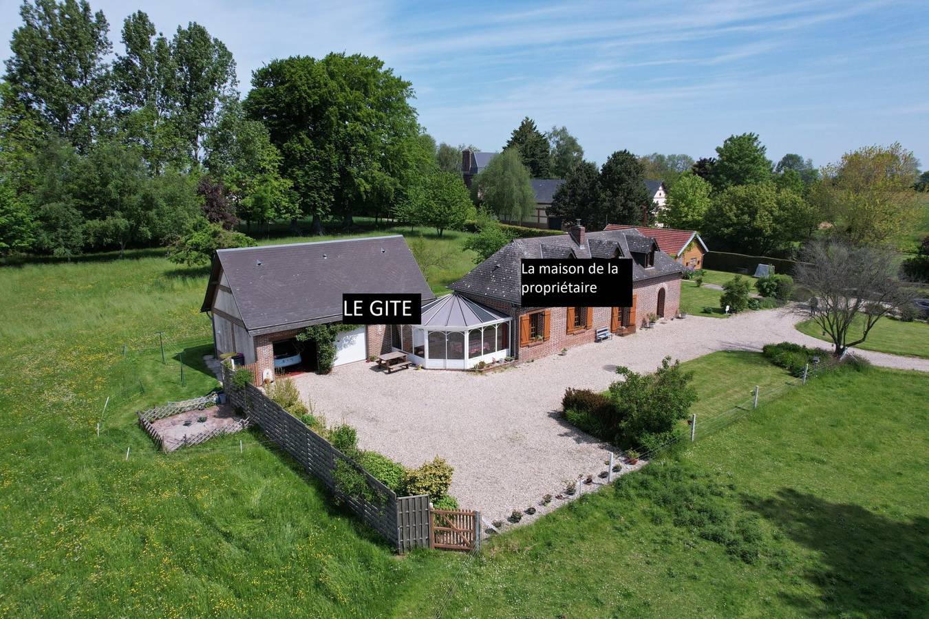 Le Gîte du Bois du Fil in Vassonville, Région de Dieppe