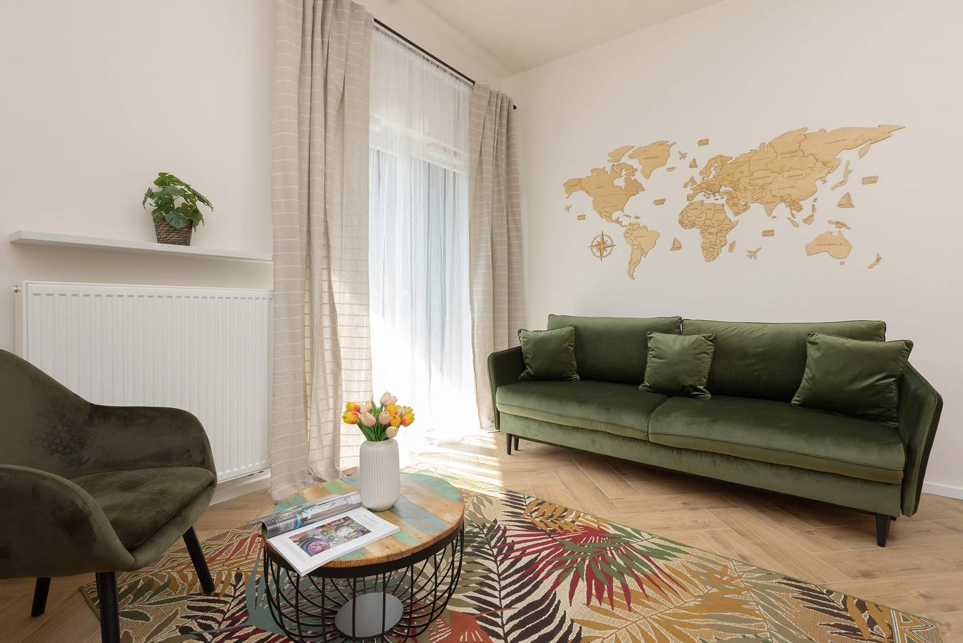 Entire apartment, Śródziemnomorska 43 | Apartment | Garden & Parking in Mokotów, Warsaw