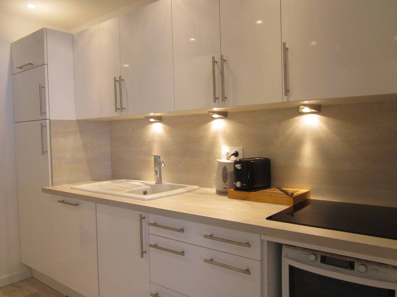 Appartement entier, Appartement rénové 6 pers, accès skis aux pieds, grand balcon sud in Plagne Centre, La Plagne-Tarentaise