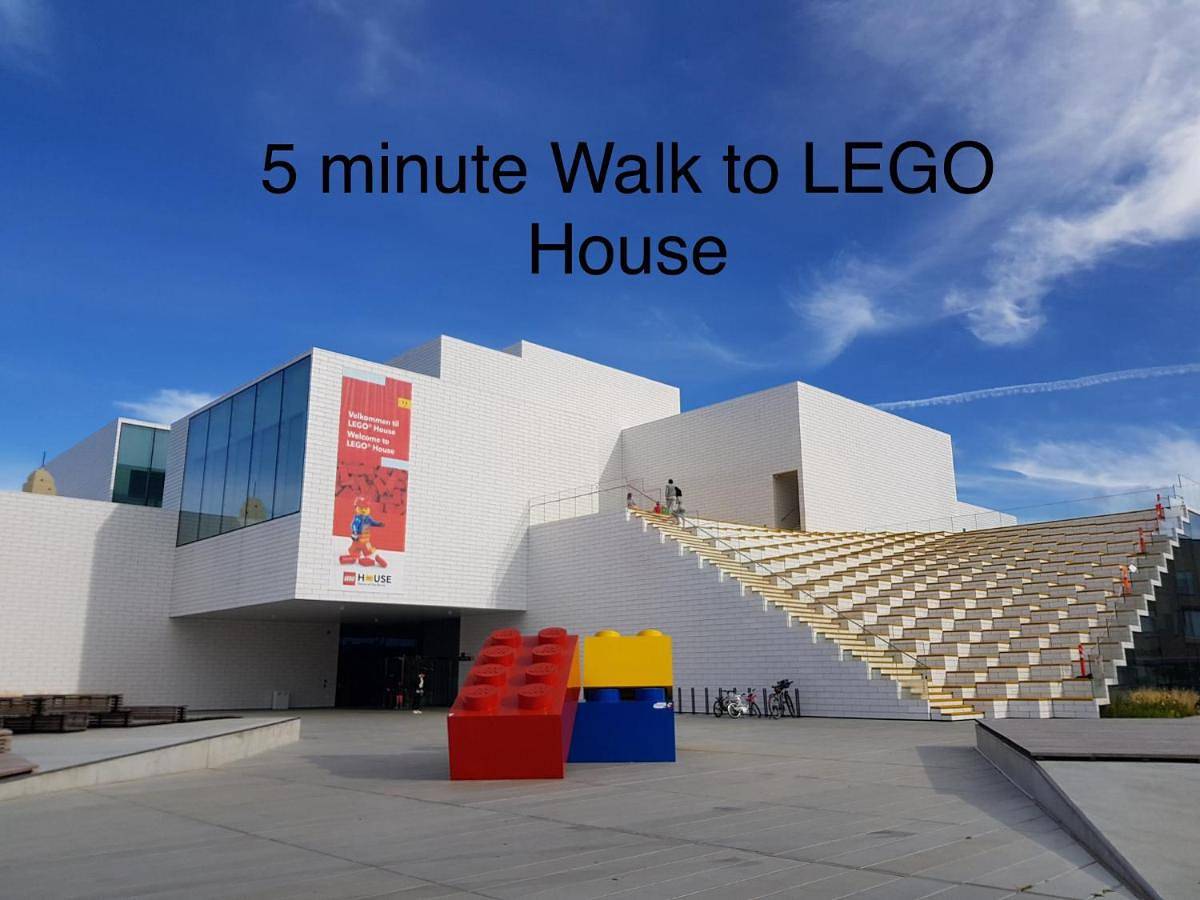 Appartement entier, 5 minute walk to Lego house - 50m2 cozy apartment- D unit in Billund, Région de Billund