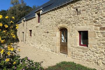 Location de vacances pour 8 personnes, animaux acceptés à Landaul